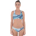 Cross Back Hipster Bikini Set 