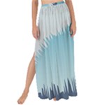 Swan Flying Bird Wings Waves Grass Maxi Chiffon Tie-Up Sarong