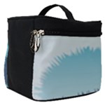 Swan Flying Bird Wings Waves Grass Make Up Travel Bag (Small)