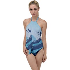 Go with the Flow One Piece Swimsuit 