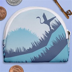 Horseshoe Style Canvas Pouch 