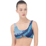 Swan Flying Bird Wings Waves Grass The Little Details Bikini Top