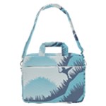 Swan Flying Bird Wings Waves Grass MacBook Pro 16  Shoulder Laptop Bag
