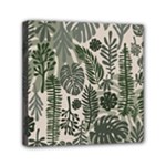 Plants Leaves Boho Botany Foliage Mini Canvas 6  x 6  (Stretched)