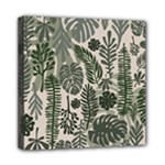 Plants Leaves Boho Botany Foliage Mini Canvas 8  x 8  (Stretched)