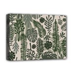 Plants Leaves Boho Botany Foliage Deluxe Canvas 16  x 12  (Stretched) 