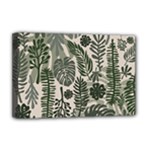 Plants Leaves Boho Botany Foliage Deluxe Canvas 18  x 12  (Stretched)