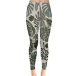 Plants Leaves Boho Botany Foliage Everyday Leggings 
