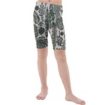 Plants Leaves Boho Botany Foliage Kids  Mid Length Swim Shorts