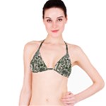 Plants Leaves Boho Botany Foliage Classic Bikini Top