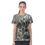 Plants Leaves Boho Botany Foliage Women s Sport Mesh T-Shirt