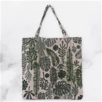 Plants Leaves Boho Botany Foliage Grocery Tote Bag