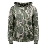 Plants Leaves Boho Botany Foliage Women s Pullover Hoodie