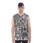Plants Leaves Boho Botany Foliage Men s Basketball Tank Top