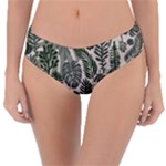 Plants Leaves Boho Botany Foliage Reversible Classic Bikini Bottoms