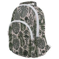 Rounded Multi Pocket Backpack 