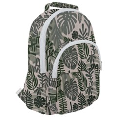 Rounded Multi Pocket Backpack 
