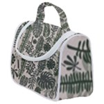Plants Leaves Boho Botany Foliage Satchel Handbag