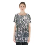 Plants Leaves Boho Botany Foliage Skirt Hem Sports Top