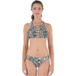 Plants Leaves Boho Botany Foliage Perfectly Cut Out Bikini Set