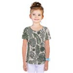 Plants Leaves Boho Botany Foliage Kids  One Piece T-Shirt