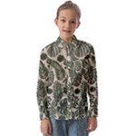 Plants Leaves Boho Botany Foliage Kids  Long Sleeve Shirt