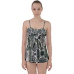 Plants Leaves Boho Botany Foliage Babydoll Tankini Set