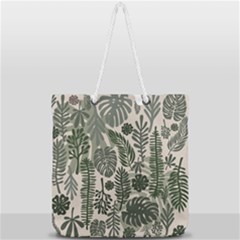Full Print Rope Handle Tote (Large) 