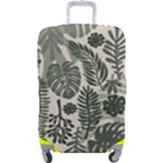 Plants Leaves Boho Botany Foliage Luggage Cover (Large)