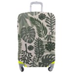 Plants Leaves Boho Botany Foliage Luggage Cover (Medium)