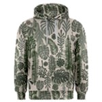 Plants Leaves Boho Botany Foliage Men s Overhead Hoodie