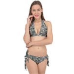 Plants Leaves Boho Botany Foliage Tie It Up Bikini Set