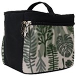 Plants Leaves Boho Botany Foliage Make Up Travel Bag (Big)