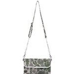 Plants Leaves Boho Botany Foliage Mini Crossbody Handbag