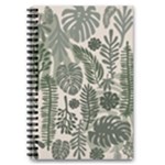 Plants Leaves Boho Botany Foliage 5.5  x 8.5  Notebook