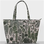 Plants Leaves Boho Botany Foliage Back Pocket Shoulder Bag 