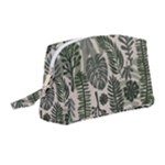 Plants Leaves Boho Botany Foliage Wristlet Pouch Bag (Medium)