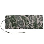 Plants Leaves Boho Botany Foliage Roll Up Canvas Pencil Holder (S)