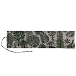 Plants Leaves Boho Botany Foliage Roll Up Canvas Pencil Holder (L)