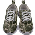 Plants Leaves Boho Botany Foliage Kids Athletic Shoes
