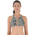 Plants Leaves Boho Botany Foliage Perfectly Cut Out Bikini Top