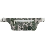 Plants Leaves Boho Botany Foliage Active Waist Bag