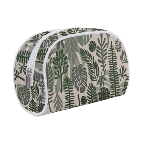 Plants Leaves Boho Botany Foliage Make Up Case (Small) from ArtsNow.com