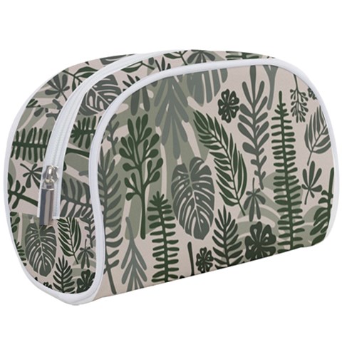 Plants Leaves Boho Botany Foliage Make Up Case (Large) from ArtsNow.com