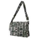Plants Leaves Boho Botany Foliage Full Print Messenger Bag (M)