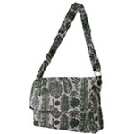 Plants Leaves Boho Botany Foliage Full Print Messenger Bag (L)