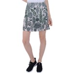 Plants Leaves Boho Botany Foliage Tennis Skirt
