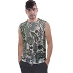 Plants Leaves Boho Botany Foliage Men s Regular Tank Top