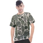 Plants Leaves Boho Botany Foliage Men s Sport Top