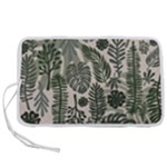 Plants Leaves Boho Botany Foliage Pen Storage Case (L)